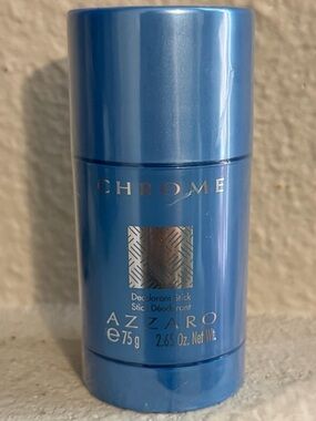 Azzaro Chrome Blue Men's Deodorant Stick NEW